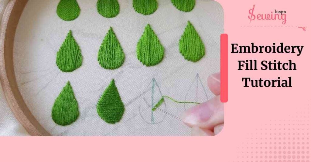 Embroidery Fill Stitch Tutorial