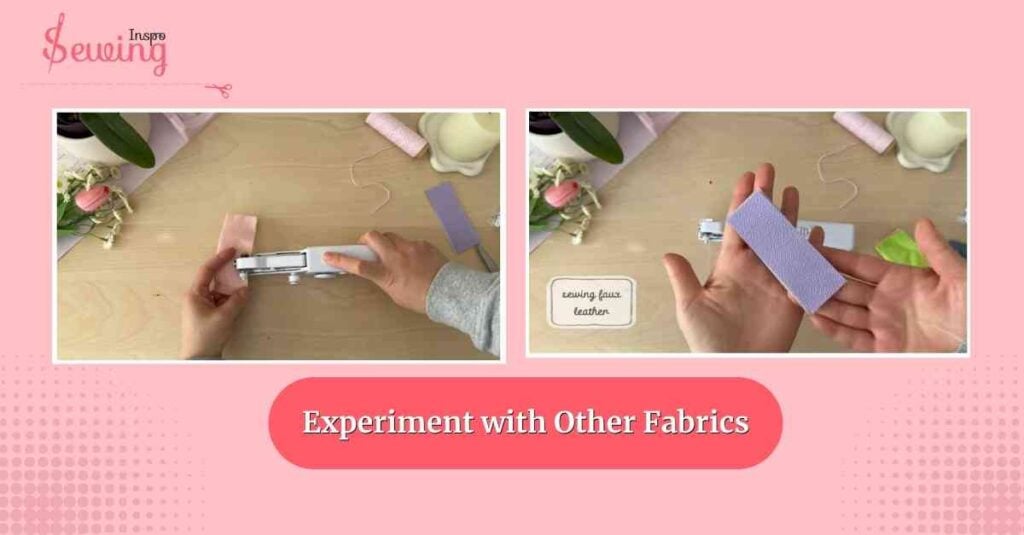 Experiment with Other Fabrics