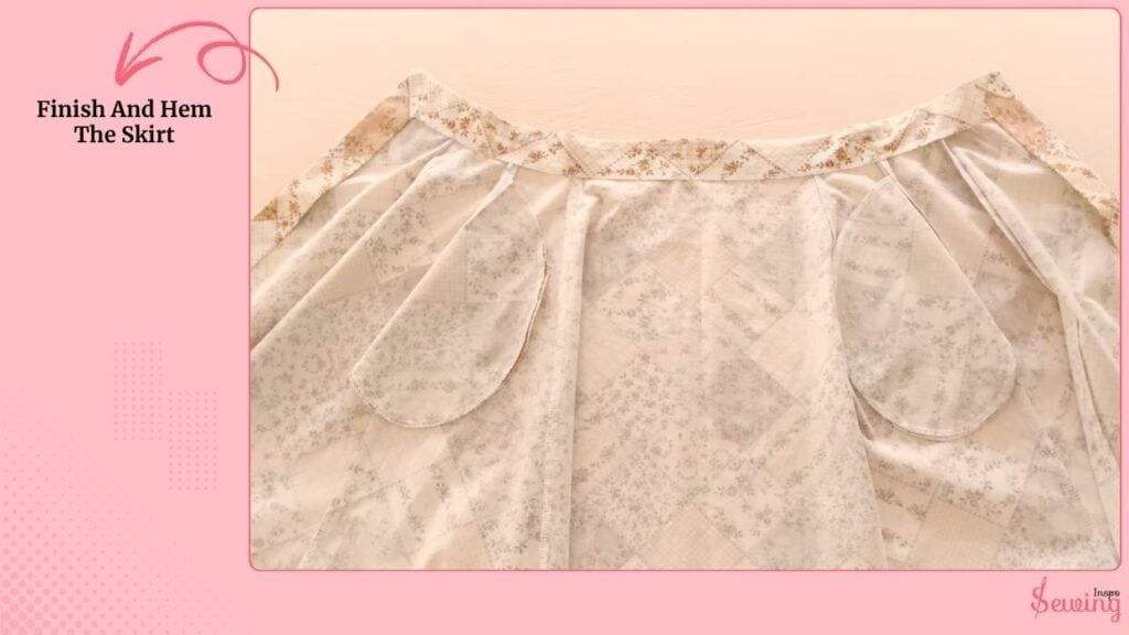 Finish And Hem The Skirt