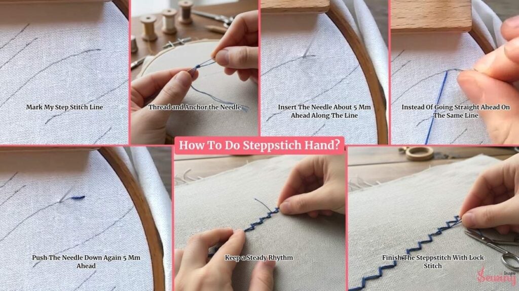 How To Do Steppstich Hand