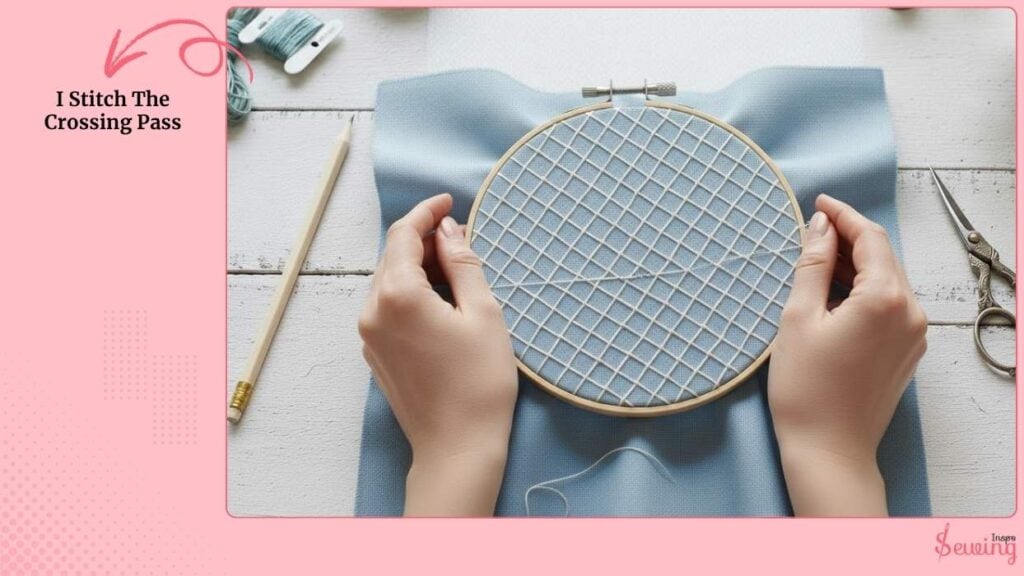 I Stitch The Crossing Pass