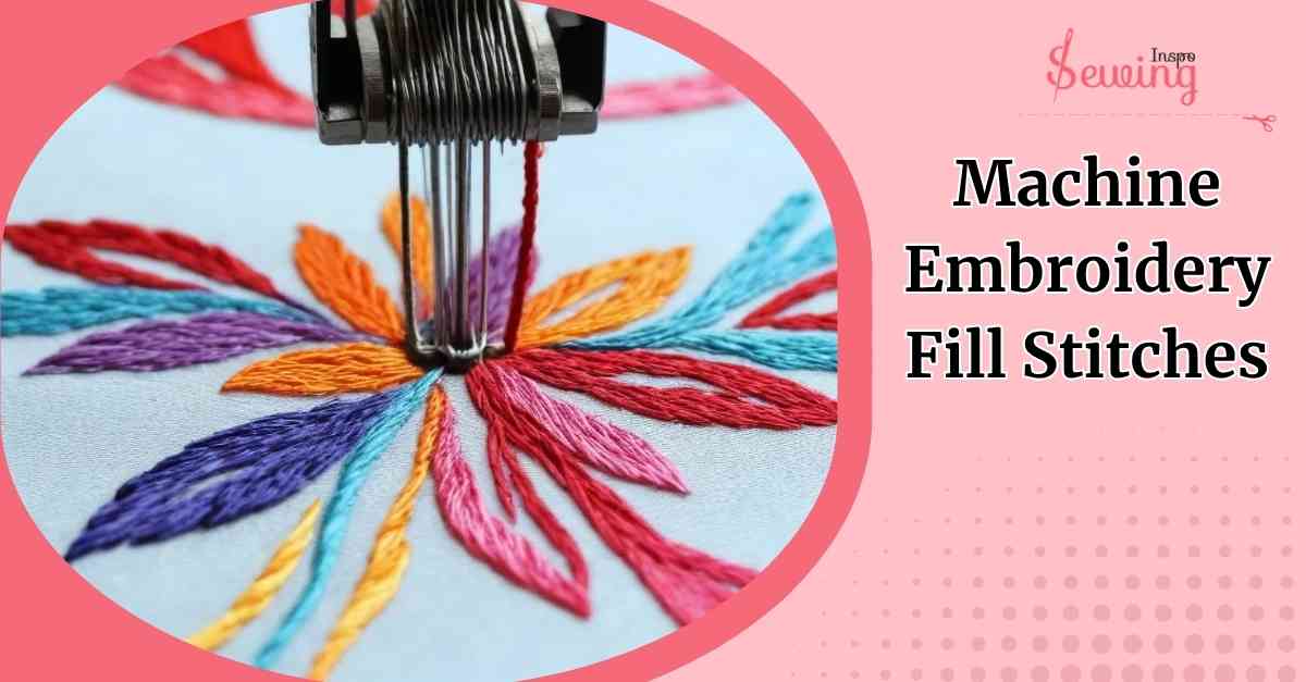 Best Machine Embroidery Fill Stitches| Usage With The Right Technique