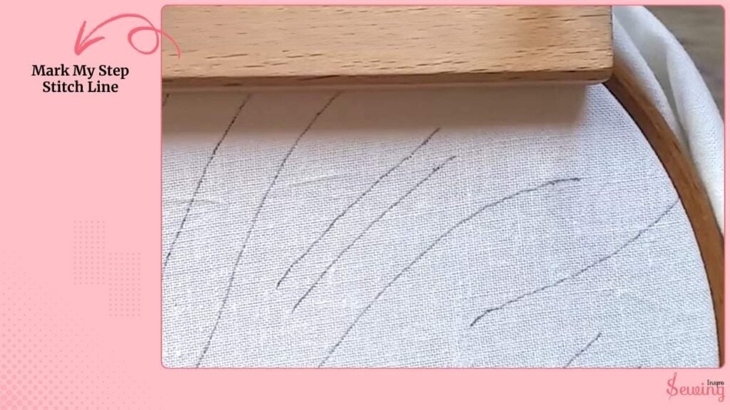 Mark My Step Stitch Line