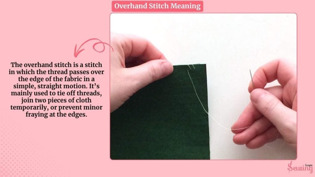Overhand Stitch Meaning