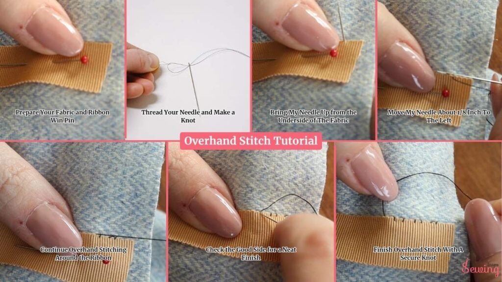 Overhand Stitch Tutorial