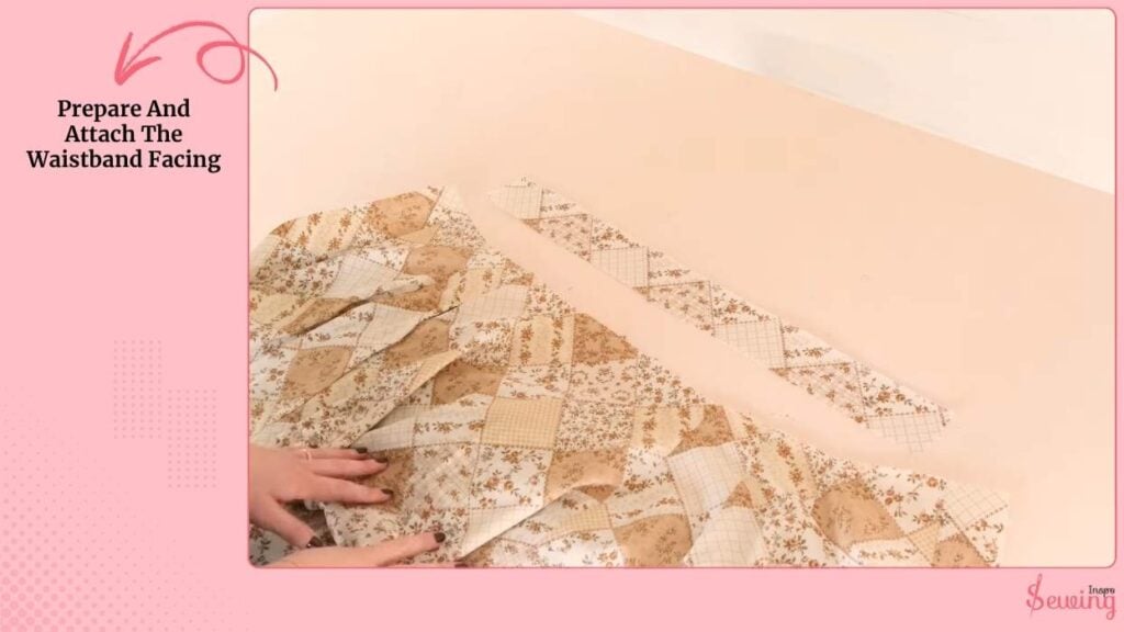 Prepare And Attach The Waistband Facing