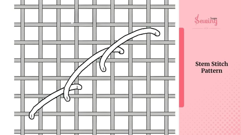 Stem Stitch Pattern