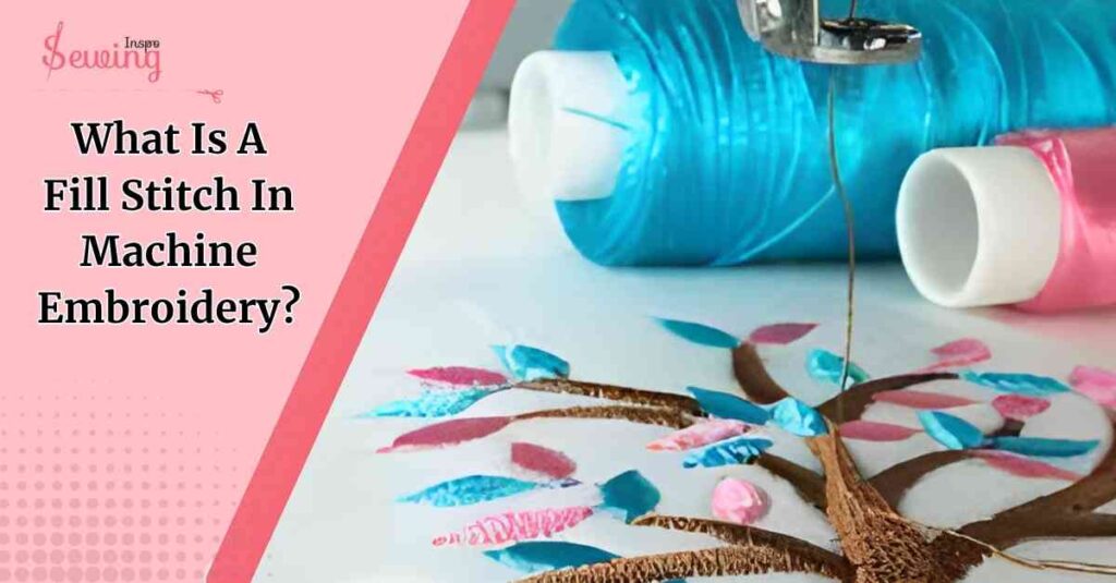 What Is A Fill Stitch In Machine Embroidery